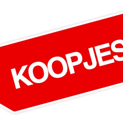 Red Sale label